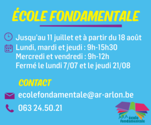 Inscriptions fondamentale